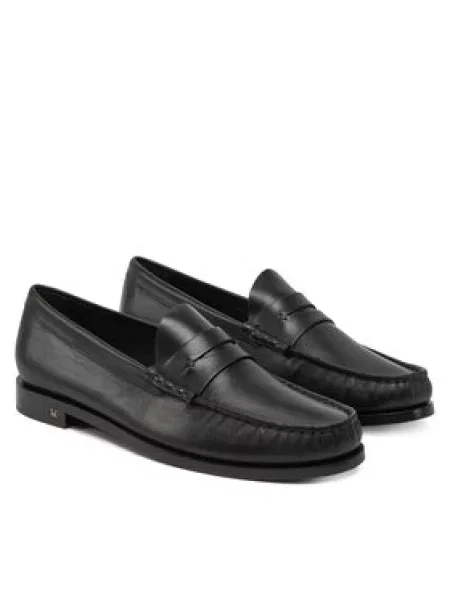 Max Mara Mokasíny černá