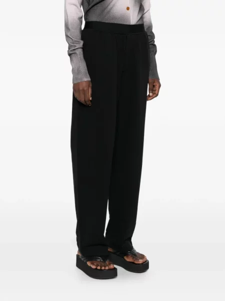 Pantaloni Mm6 Maison Margiela negru