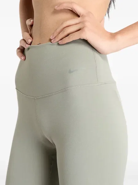 Top sport Nike din fleece plisat fără mâneci alb