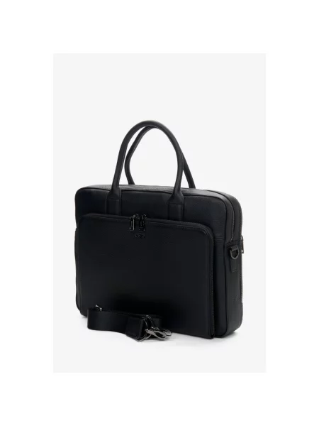 Кожаная сумка Estro черная