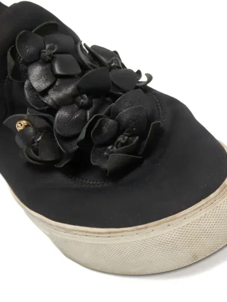 Маратонки Tory Burch на цветя черно