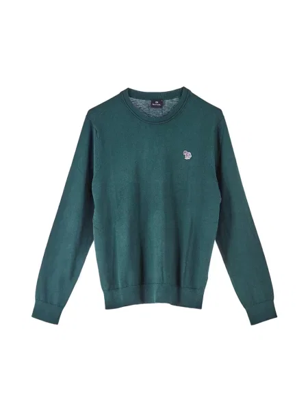 Sweter Ps By Paul Smith w zebrę zielony