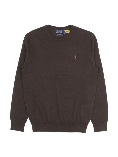 Sweter Polo Ralph Lauren brązowy