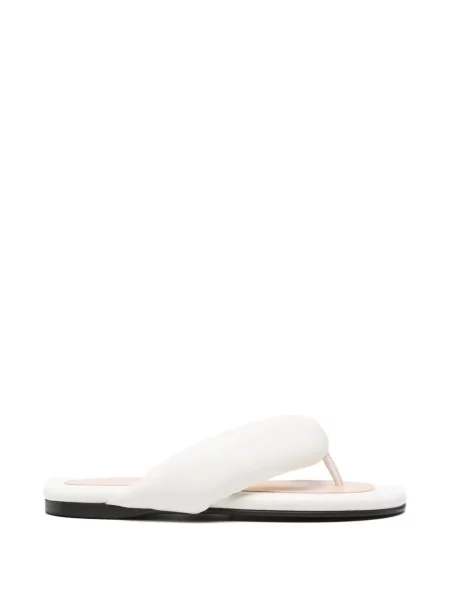 Sandale Carven din piele alb
