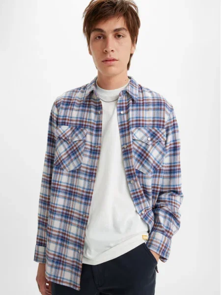 Cămașă Levi's® cowboy alb