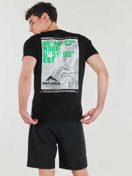 Tricou Helvetica negru