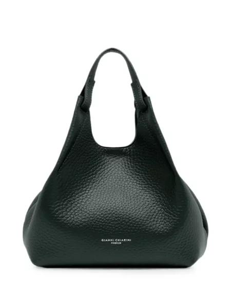 Geantă shopper Gianni Chiarini din piele verde