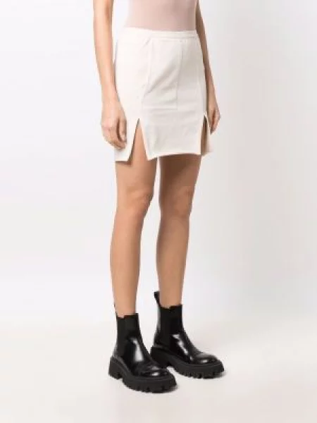 Mini mini sukně Rick Owens s rozparkem