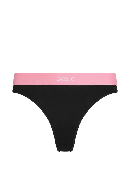 Chiloți tanga Karl Lagerfeld negru