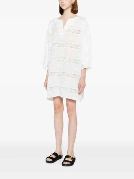 Rochie mini Bambah de costum alb