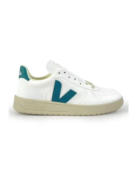 Sneakersy Veja skórzane białe