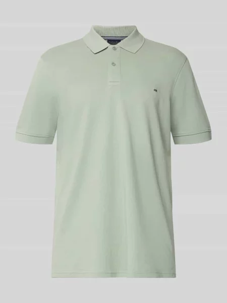 Koszulka polo o kroju regular fit z haftem Christian Berg Men