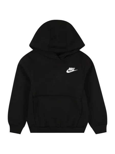 Hanorac din fleece copii Nike Sportswear alb