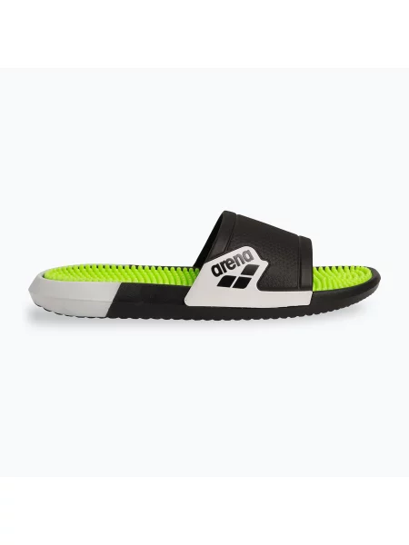 Шльопанці arena Marco Active lime/black/white білі