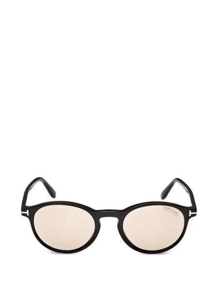 Στρογγυλά γυαλιά ηλίου Tom Ford Eyewear μαύρο