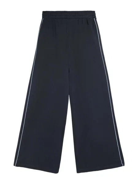 Bershka Pantaloni DANCERS DREAM bleumarin alb