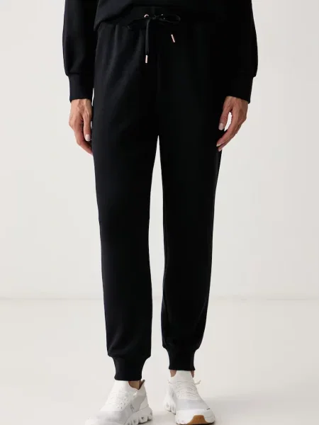Skechers pantaloni de trening pentru femei cu vâscoză COZY LUXE negru