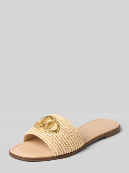 Klapki Steve Madden wsuwane z logo