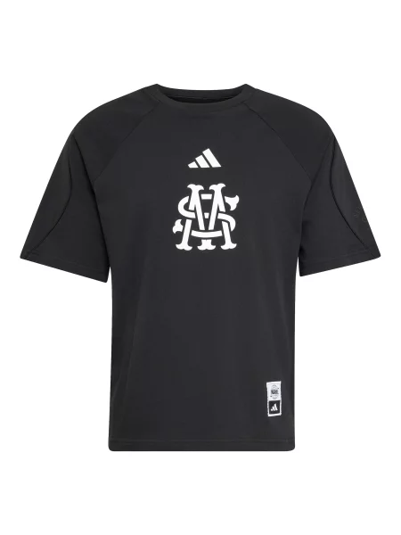 ADIDAS SPORTSWEAR Tricou funcțional DNY SM negru alb