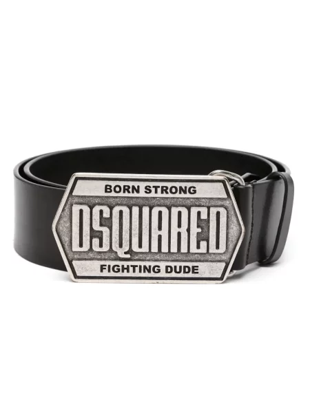 Curea Dsquared2 din piele negru