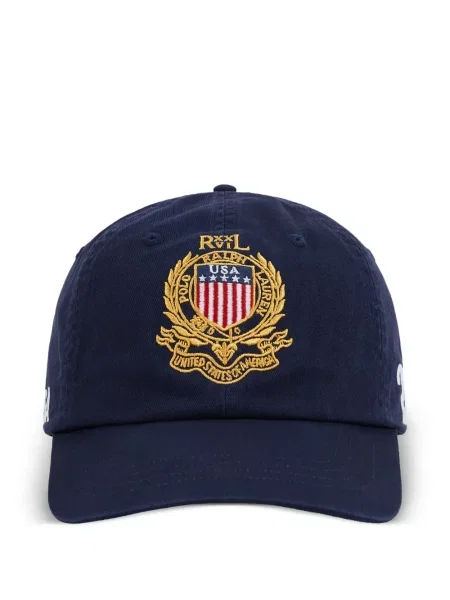 Șapcă Polo Ralph Lauren cu broderie albastru