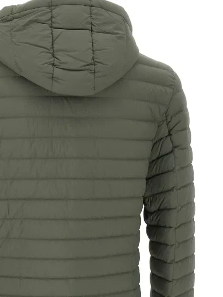 Geacă cu puf Colmar cu glugă verde