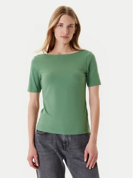 Тениска United Colors of Benetton дамска зелено