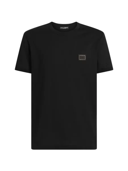 Tricou Dolce & Gabbana cu autograf negru
