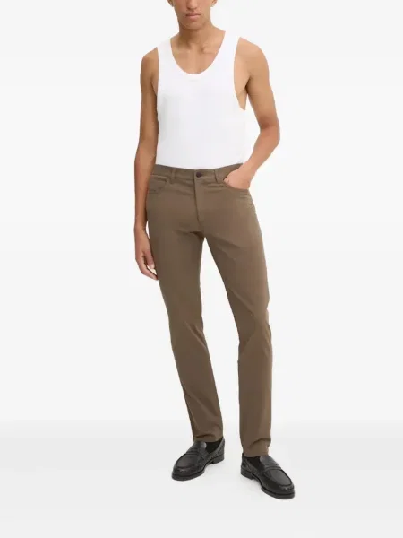 Pantaloni Theory cu 5 buzunare maro