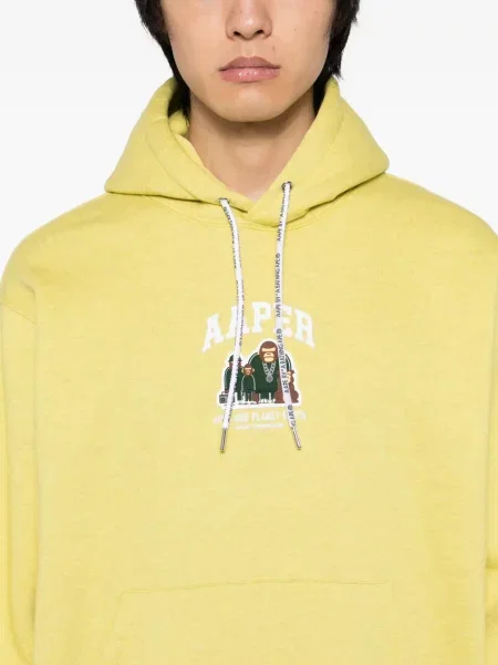 Hanorac cu glugă Aape By A Bathing Ape galben