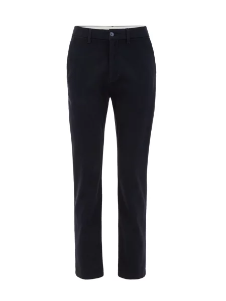 WE Fashion Chino kalhoty tmavě modrá