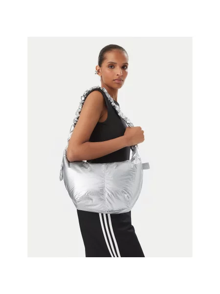Adidas Geantă Metal Shoulder Bag Argintiu