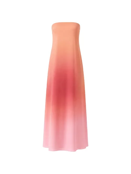 Rochie maxi Baobab fără bretele portocaliu