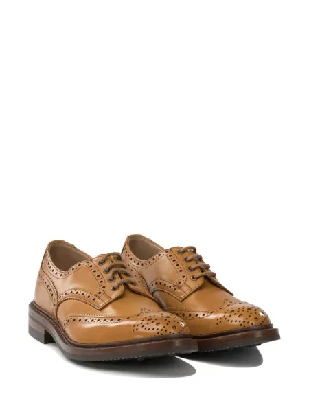 Pantofi derby Tricker's maro
