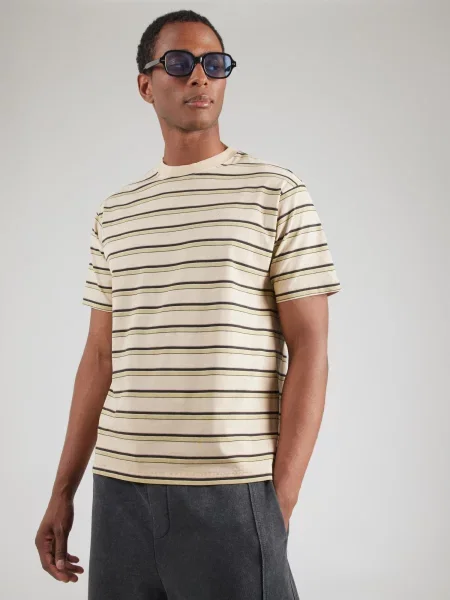 LEVI'S ® Tričko RED TAB béžová / pastelovo zelená čierna