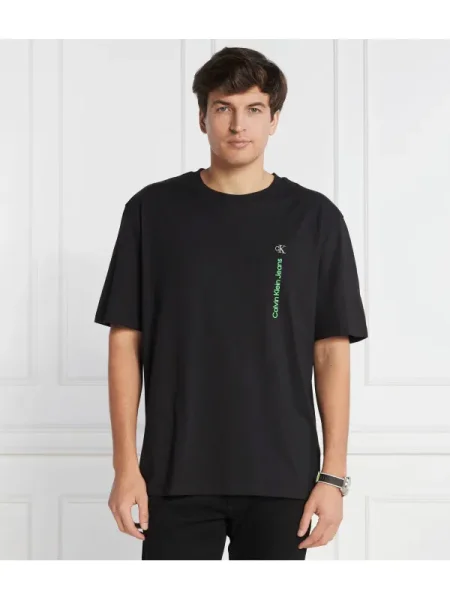 Calvin Klein Jeans Tricou | Relaxed fit negru