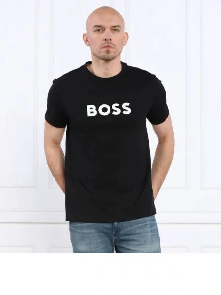 BOSS BLACK Tricou negru
