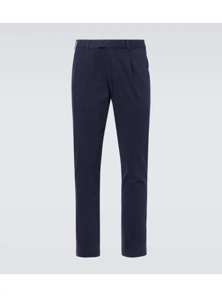 Hlače z ravnimi hlačnicami Thom Sweeney modra