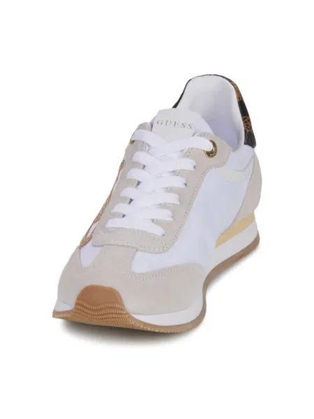 Sneakerși Guess alb