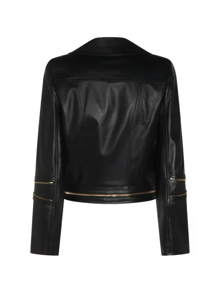 Geanta de piele Elisabetta Franchi negru