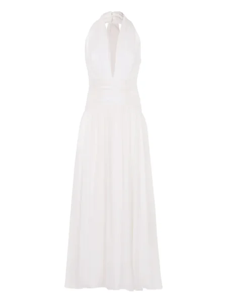 Maksi sukienka maxi Nicholas garniturowa biała