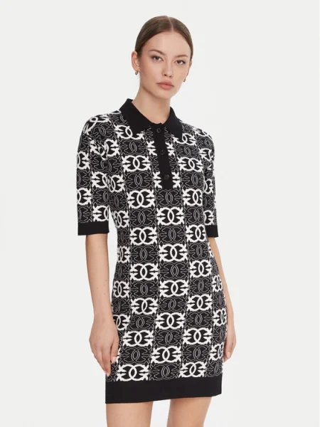 PINKO Rochie Nothing negru