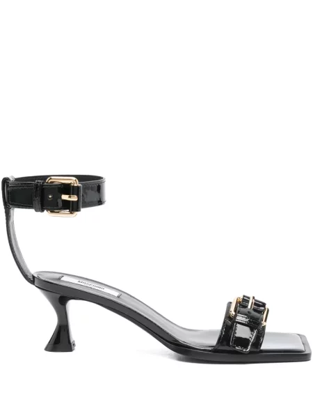 Sandale Moschino cu cataramă negru