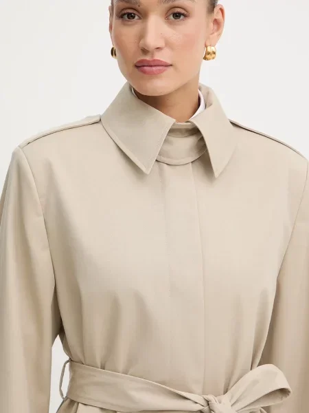 Вовняний тренч BOSS Ciolet