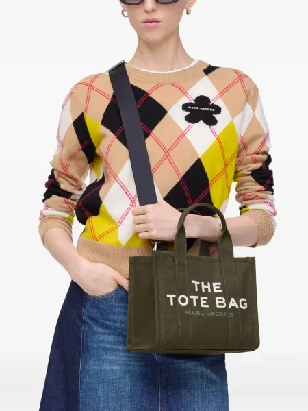 Geantă shopper Marc Jacobs verde