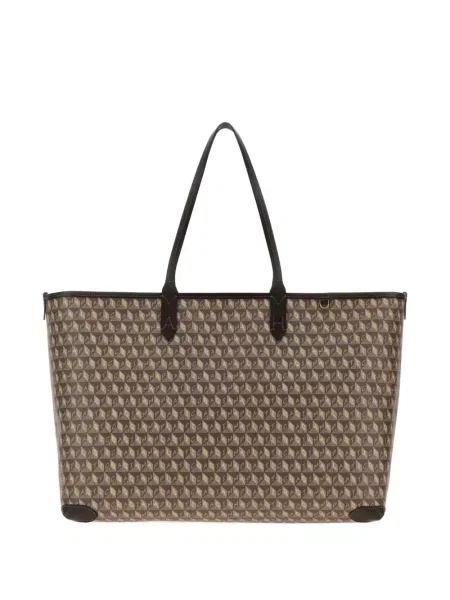 Geantă shopper Anya Hindmarch maro