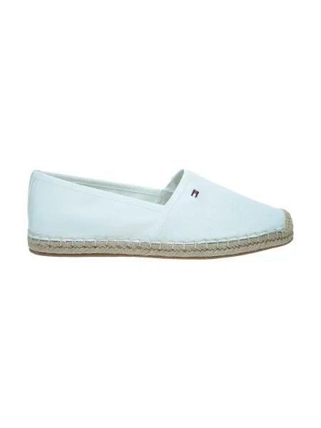 TOMMY HILFIGER Espadrilky biela béžová