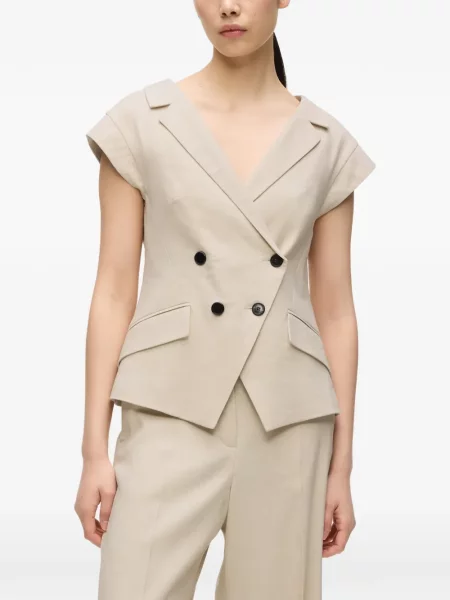 Krótka bluzka Karl Lagerfeld dwurzędowa