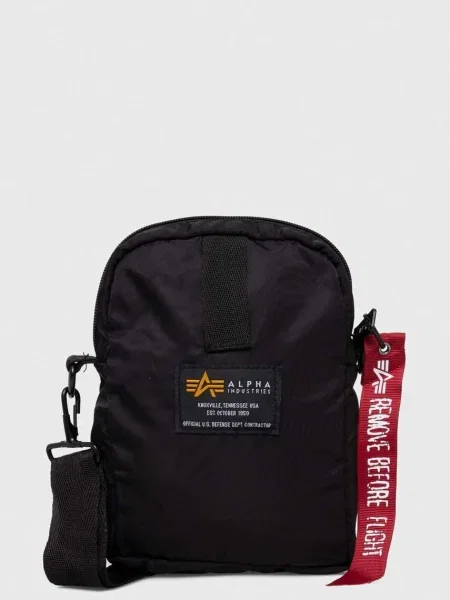 Alpha Industries Válltáska Crew Carry Bag fekete