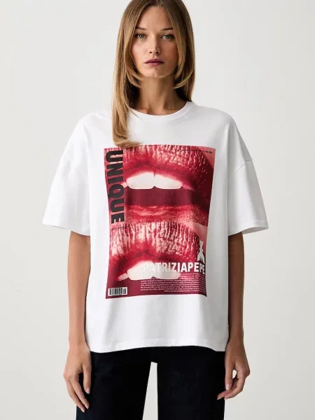 Patrizia Pepe tricou pentru femei din alb